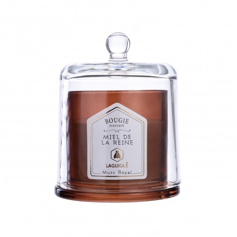 Ароматна свещ с похлупак 200гр Royal Musk гол.